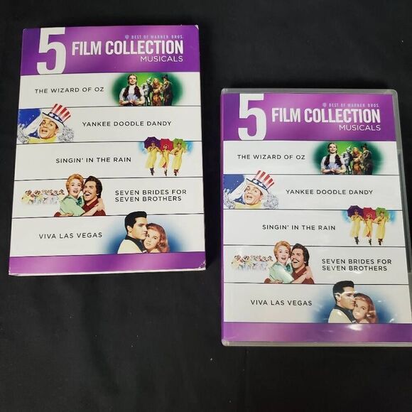 5 Film Collection: Musicals (Singin' in the Rain / The Music Man / Seven Brides - Picture 1 of 7